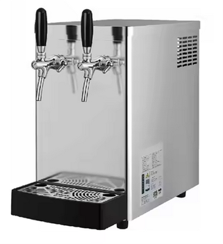 Sausas kontaktinis dvigubas colied alaus aušintuvas