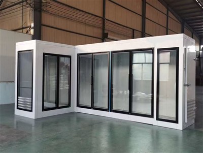 Pasivaikščiokite šaltame kambaryje